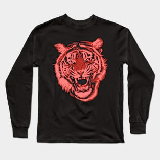 tiger head Long Sleeve T-Shirt